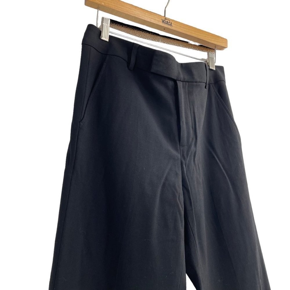 Vince Black High Rise Wool Blend Career Pants Womens Size 8 Classic Neutral - Picture 2 of 9